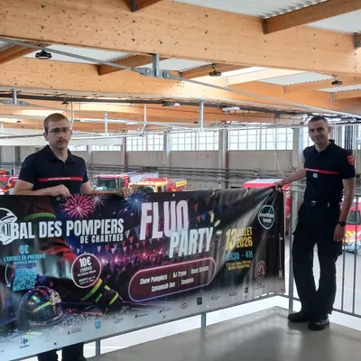 🔊 Un 3ème bal des pompiers flashy à Chartres 