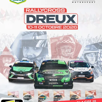Tous sur la ligne de départ du Rallycross de Dreux avec Intensité !