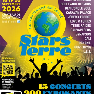 Gagnez vos entrées pour la 1ère édition de Stars'Terre !