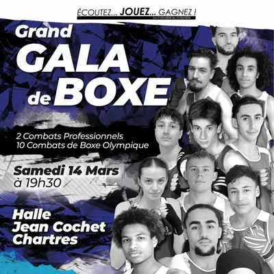 Gagnez vos places pour le grand gala de boxe à Chartres !