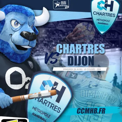 Venez soutenir le C'CMHB face à Dijon au Colisée !