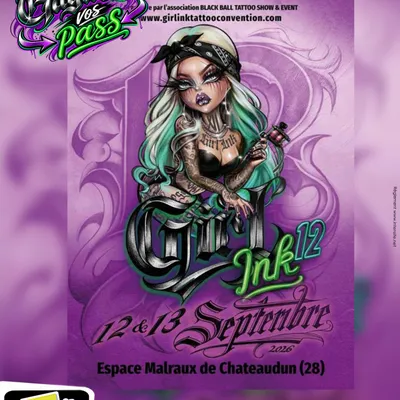 Découvrez la 12ème édition de la Girl Ink Tattoo Convention !