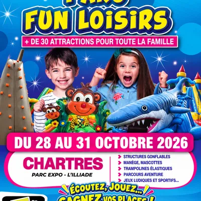 Gagnez vos places pour le Parc Fun Loisirs à L’Illiade de Chartres !