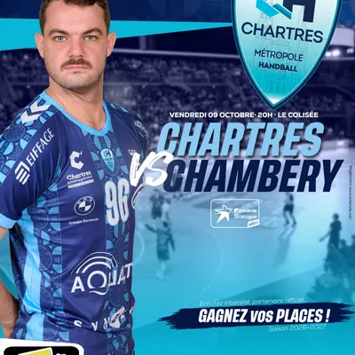 Gagnez vos places pour le match C'CMHB face à Chambéry !
