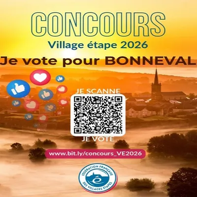 Bonneval en lice pour devenir le « Village étape de l’année 2026 »