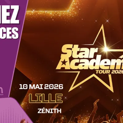 [ Jeu terminé ] Gagnez vos places pour STAR ACADEMY TOUR 2026 
