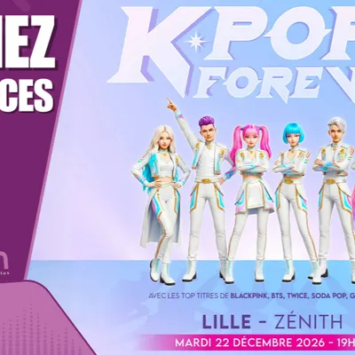 Gagnez vos places pour K-POP Forever au Zénith de Lille