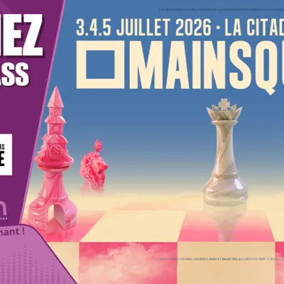 Gagnez votre Pass 3 jours pour le Main Square Festival à Arras