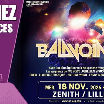 Mona FM partenaire du spectacle BALAVOINE MA BATAILLE