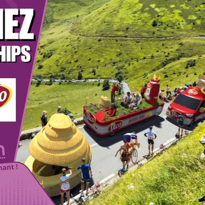 TOUR DE FRANCE 2026: Gagnez 1 an de chips avec Vico 