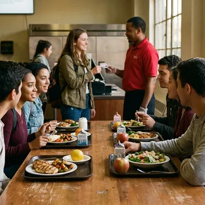 Le repas à 1 euro pour tous les étudiants, à partir d'aujourd'hui ! 