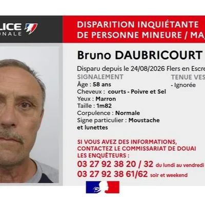 Une disparition inquiétante dans le Nord 