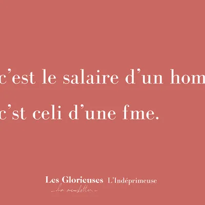Il est 11h31, les femmes commencent donc à travailler gratuitement