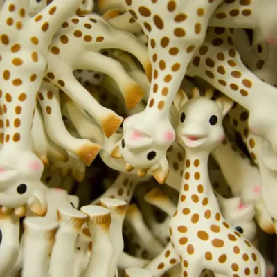 Sophie la girafe, jouet emblématique français, fabriqué... en Chine ! 