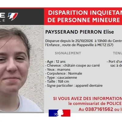 Moselle : la police lance un avis de recherche pour une «...