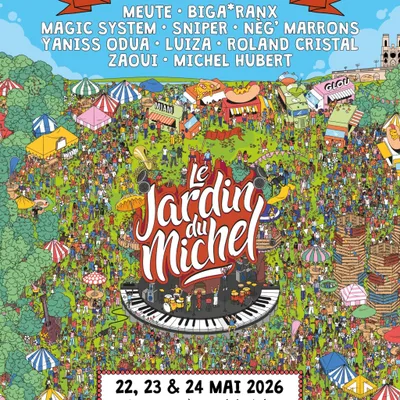 Jardin du Michel : la programmation de cette édition 2026