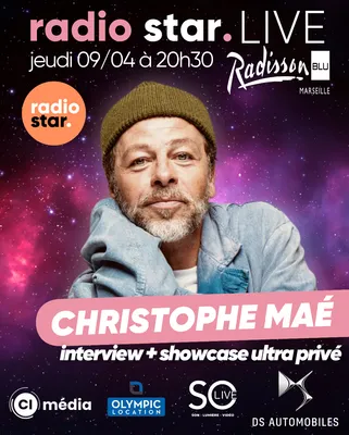 Radio Star Live ! avec Christophe Maé