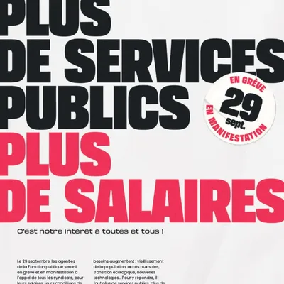 Budget 2027 : les fonctionnaires appelés à se mobiliser