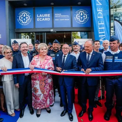 Nice : un nouveau poste de police municipale inauguré à Saint-Roch