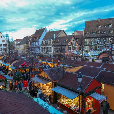 COLMAR : le marché de Noël surveillé par drone