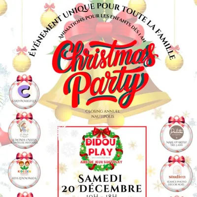 GAGNEZ DES PASS POUR "CHRISTMAS BY DIDOU PLAY"