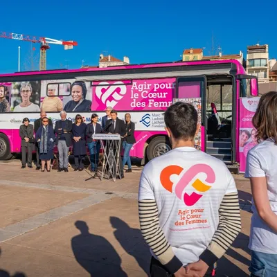 Cannes : trois journées de dépistage gratuit avec le Bus du Cœur...