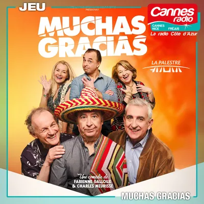 GAGNEZ DES PLACES POUR "MUCHAS GRACIAS" A LA PALESTRE