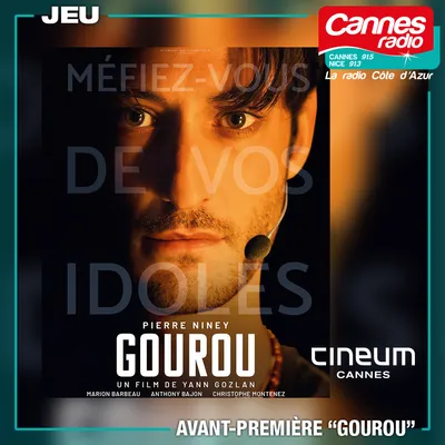 GAGNEZ DES PLACES POUR L'AVANT-PREMIERE DU FILM "GOUROU" AU CINEUM...