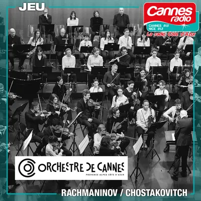 GAGNEZ DES PLACES POUR "RACHMANINOV/CHOSTAKOVITCH" AVEC L'ORCHESTRE...