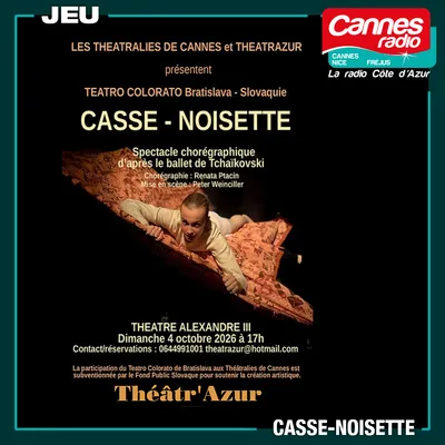 GAGNEZ DES PLACES POUR "CASSE NOISETTE" A CANNES