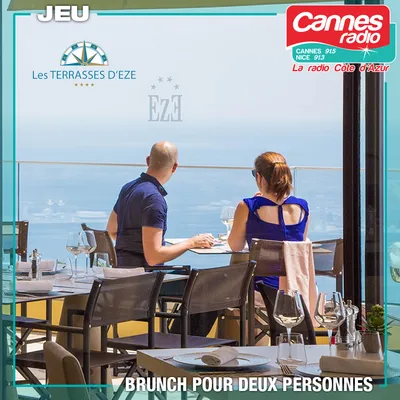 GAGNEZ UN BRUNCH POUR 2 PERSONNES AU "TERRASSES D'EZE"