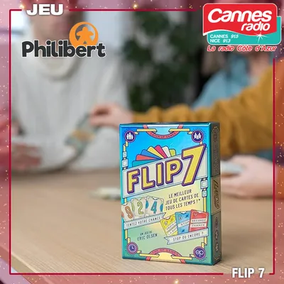 GRAND JEU DE NOËL : GAGNEZ UN JEU "FLIP 7" DE CHEZ PHILIBERT