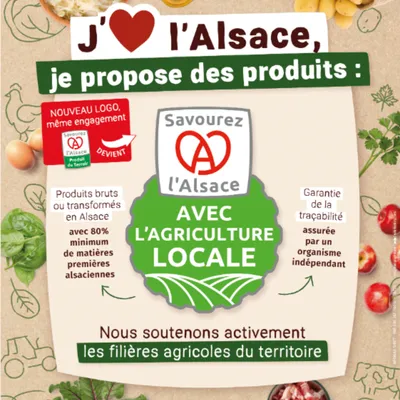 Gastronomie : L’Alsace veut passer des rayons de supermarchés aux...