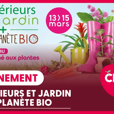 Cerise FM au Salon Extérieurs et Jardin + Ma Planète Bio à Mulhouse !