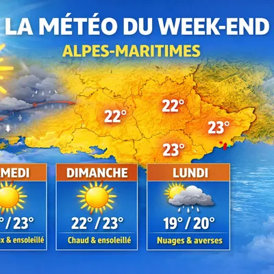 Météo : jusqu’à 23°C pour le week-end de Pâques dans les Alpes...