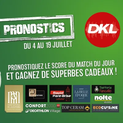 Grand jeu des pronostics !
