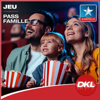 Gagnez un pass famille pour une sortie cinéma avec DKL !