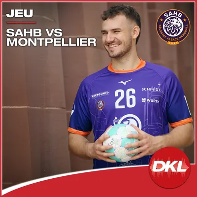 DKL vous offre vos places pour le match SAHB vs MONTPELLIER ! 