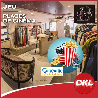 Gagnez vos places de cinéma au Cinéville le Trèfle à Dorlisheim...