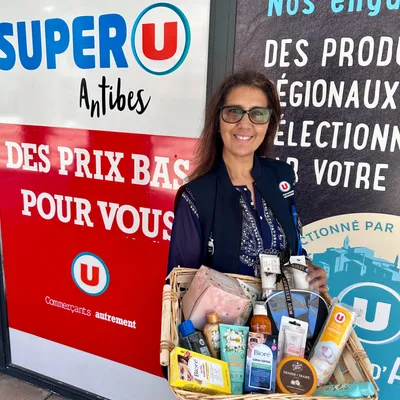 GAGNEZ UNE CORBEILLE SPECIALE "BEAUTE DE LA PLAGE" AVEC SUPER U...