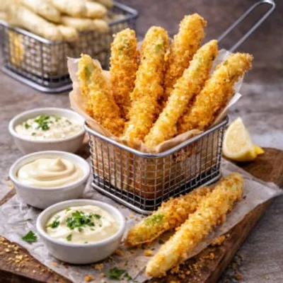Frites d’asperges d’Alsace
