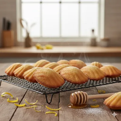 Madeleines au miel