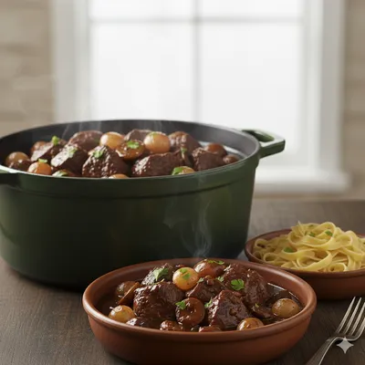 Bœuf bourguignon traditionnel