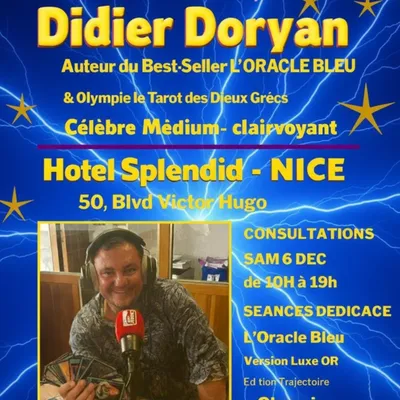 GAGNEZ DES INVITATIONS POUR LE SALON DE LA VOYANCE AVEC DIDIER DORYAN