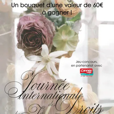 JOURNEE INTERNATIONALE DES DROITS DES FEMMES : GAGNEZ UN BOUQUET DE...