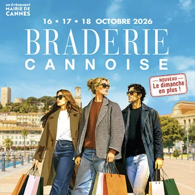 Braderie cannoise : trois jours de bonnes affaires dans plus de 160...
