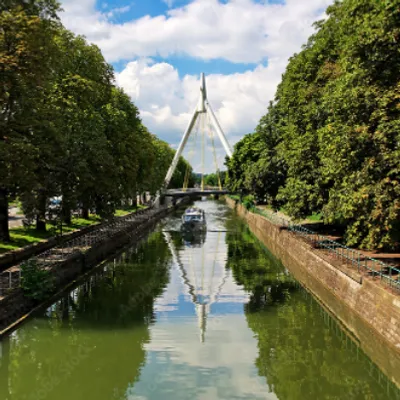 À Mulhouse, les berges de l’Ill réaménagées en espace de détente et...