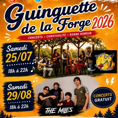 "Guinguette de la Forge 2026" – Deux samedis de musique,...