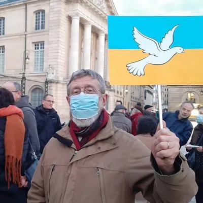 Un hommage aux victimes de la guerre en Ukraine organisé ce mardi à...