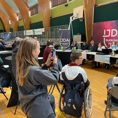JDA Dijon Basket Fauteuil : deux missions de service civique...